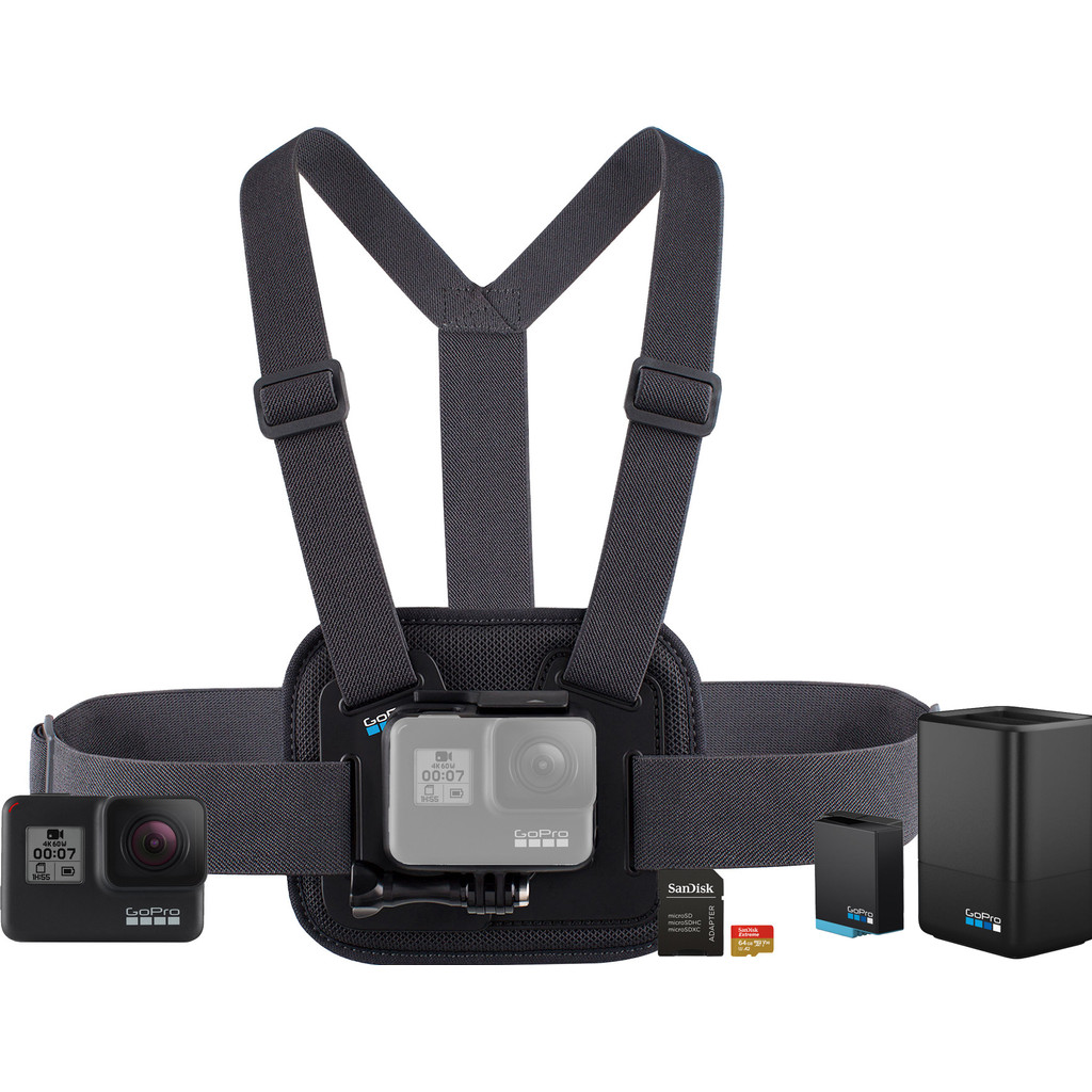 GoPro HERO 7 Black – Chest Mount kit bestellen