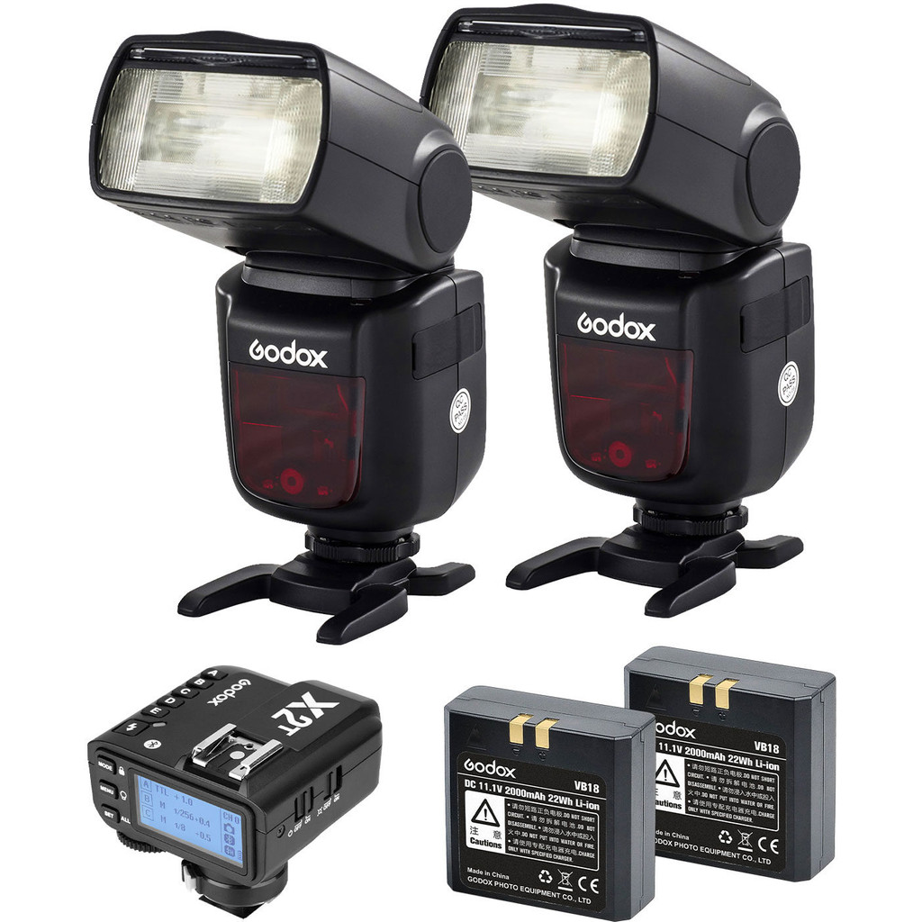 Godox Speedlite V860II Sony Duo X2 Trigger Kit bestellen