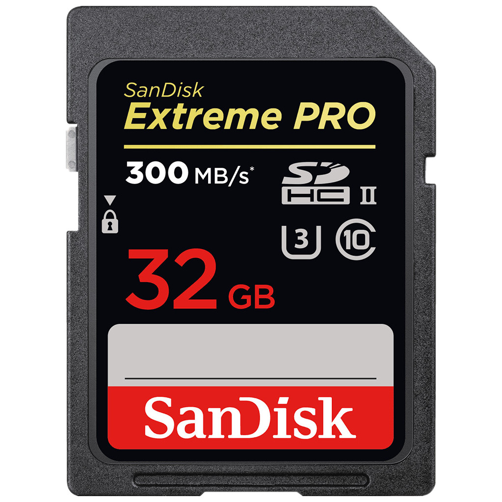 Sandisk SDHC Extreme Pro 32GB 300MB/s C10 UHS-II bestellen
