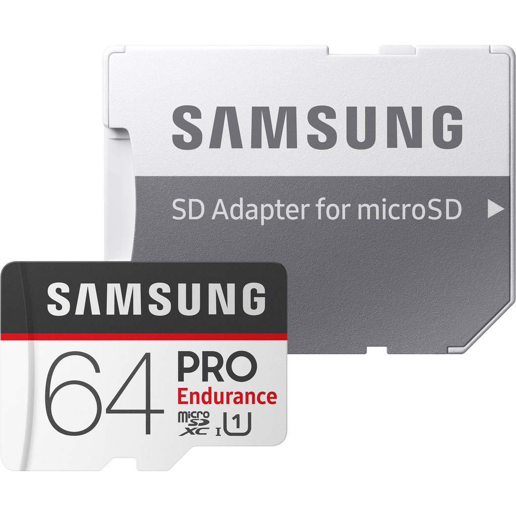 Samsung microSDXC PRO Endurance 64GB 100 MB/s + SD Adapter bestellen