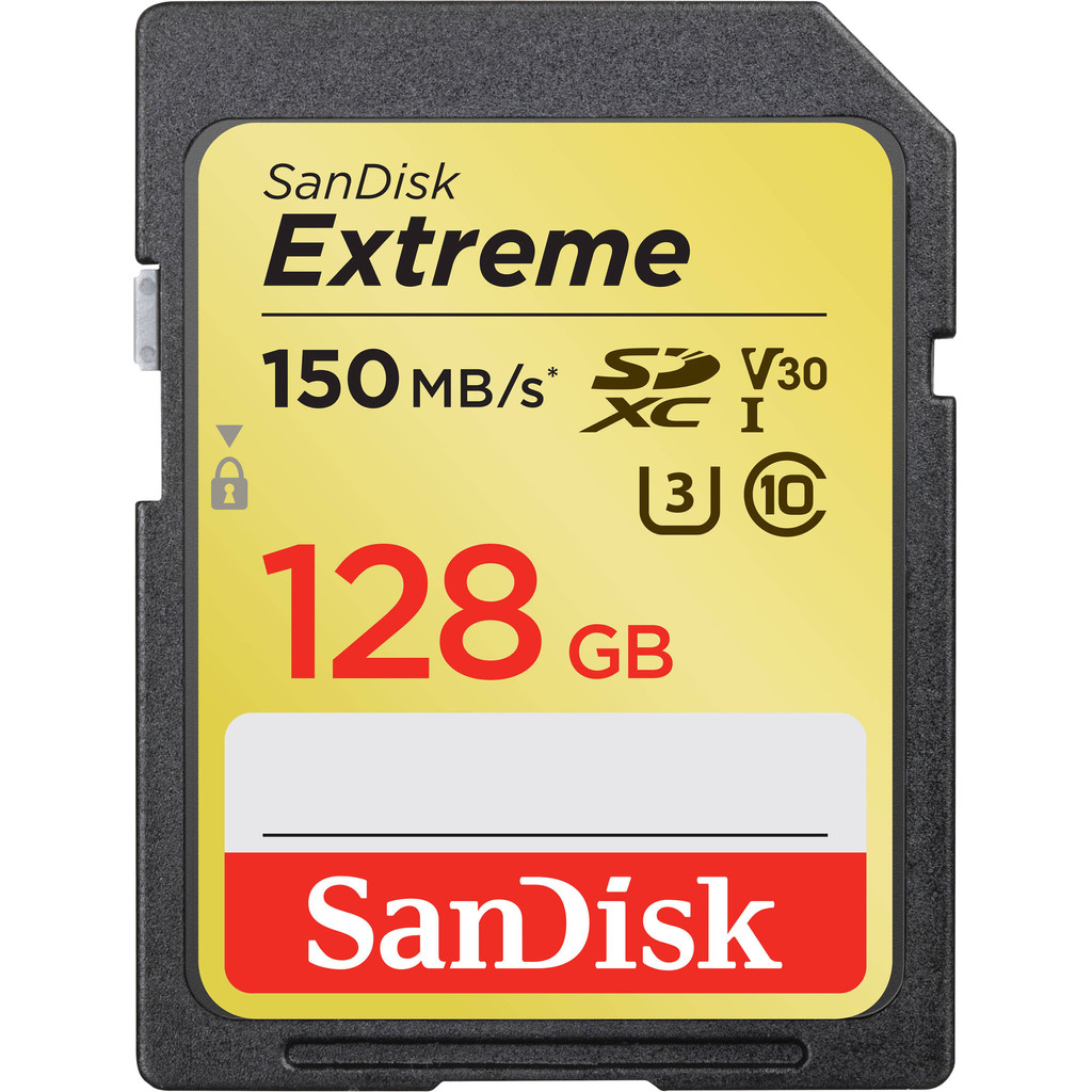 SanDisk SDXC Extreme 128GB 150MB/s bestellen
