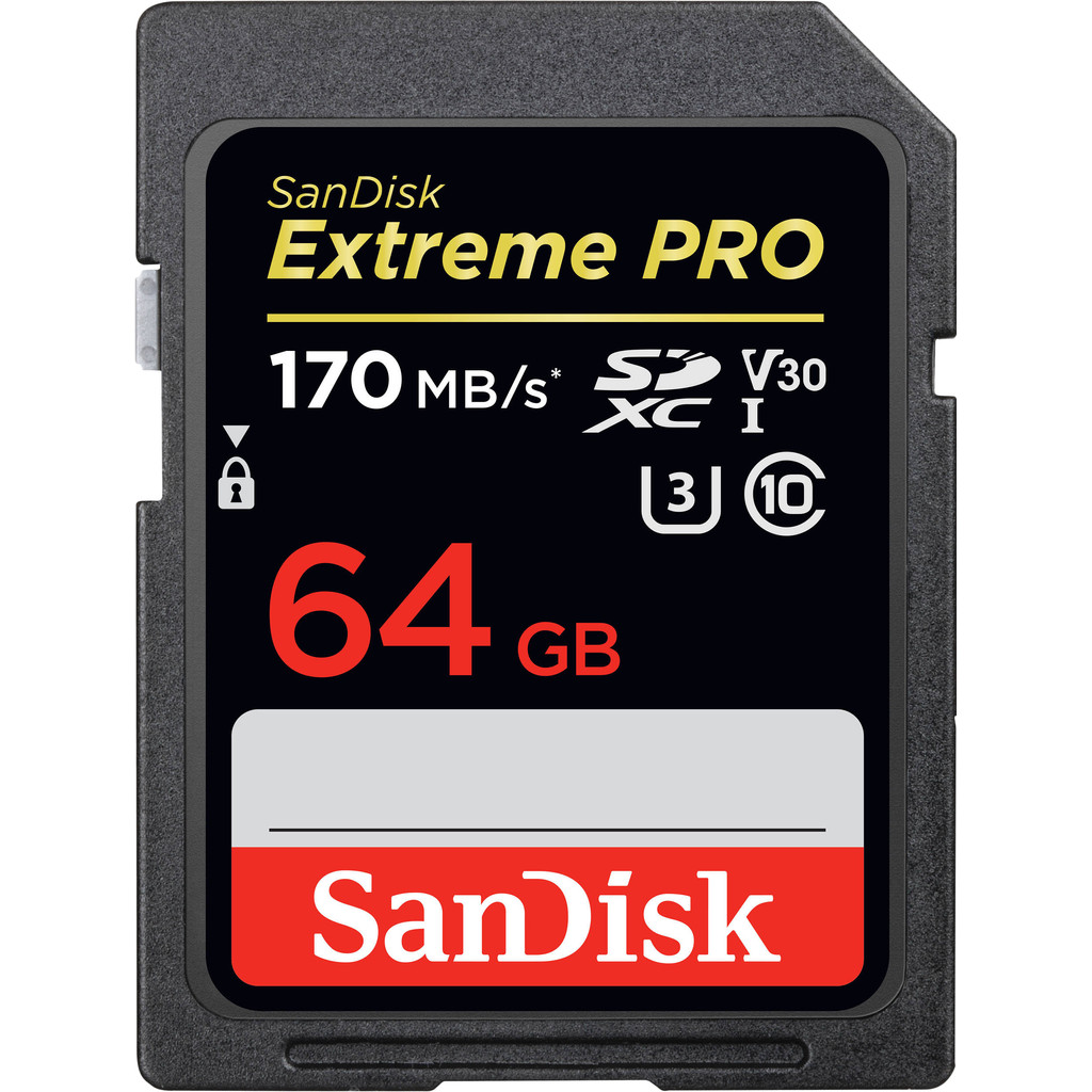 SanDisk SDXC Extreme Pro 64GB 170MB/s bestellen