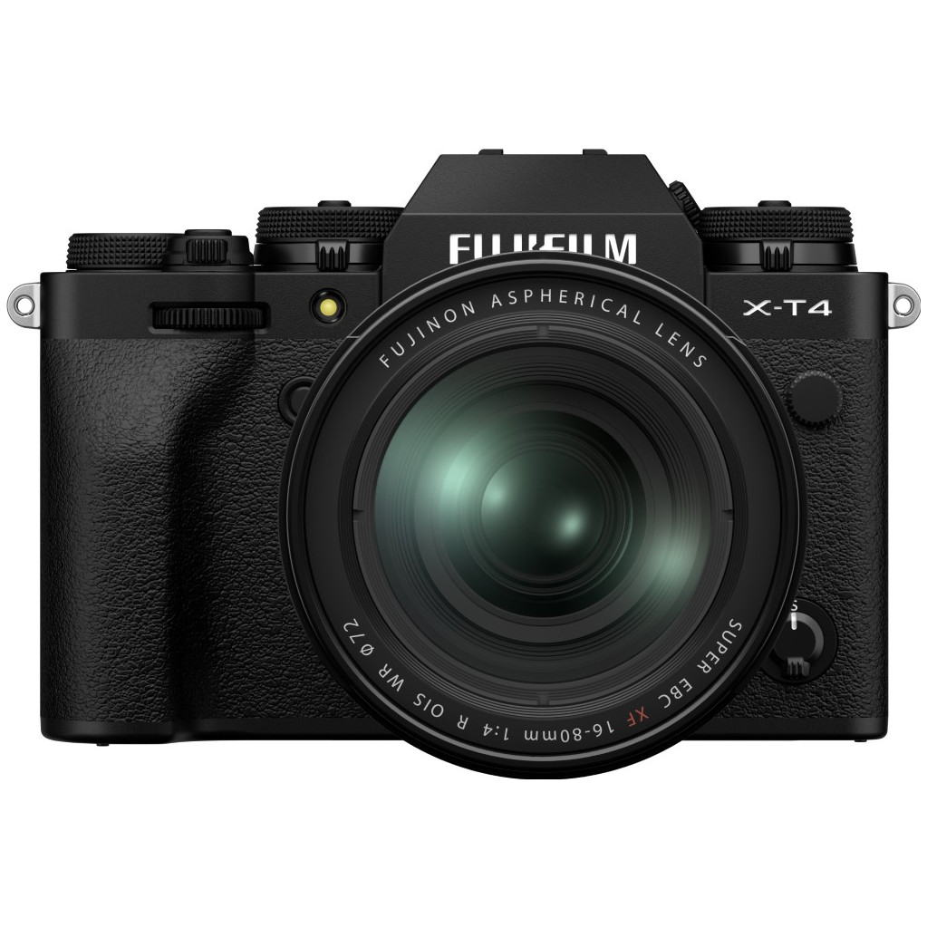 Fujifilm X-T4 Zwart + XF 16-80mm f/4 R OIS WR bestellen