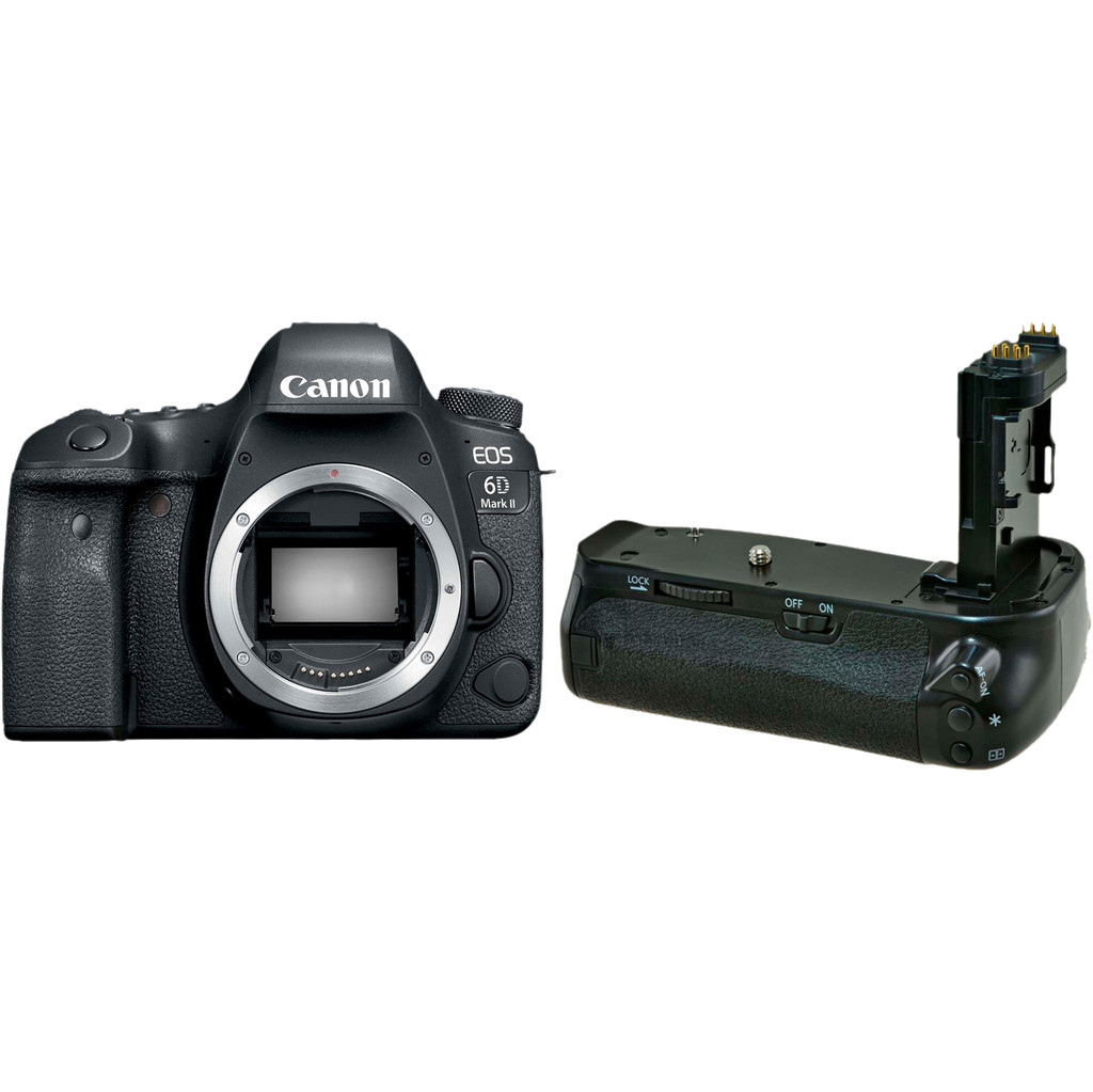 Canon EOS 6D Mark II + Jupio Battery Grip (BG-E21) bestellen