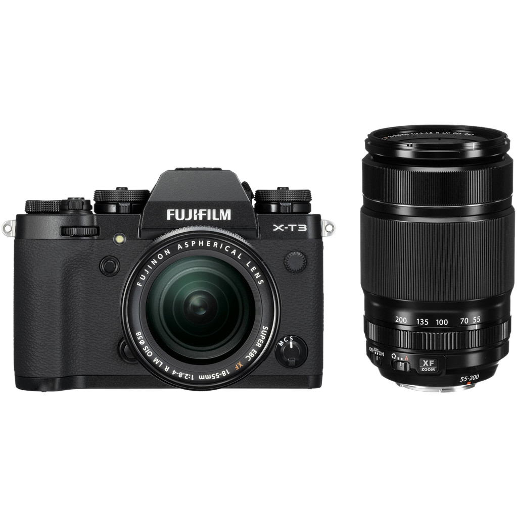 Fujifilm X-T3 + XF 18-55mm f/2.8-4.0 + XF 55-200mm f/3.5-4.8 bestellen