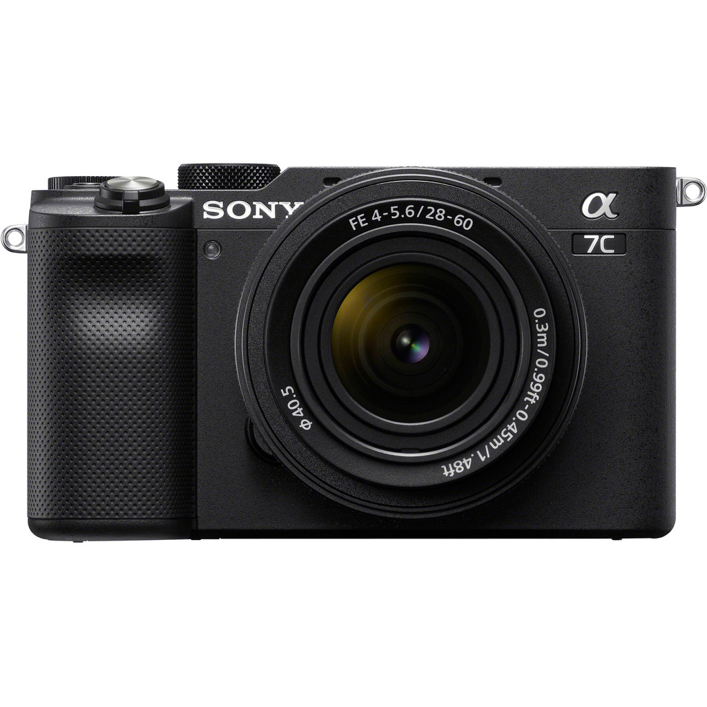 Sony A7C Zwart + 28-60mm f/4-5.6 Zwart bestellen