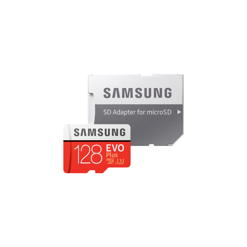Samsung microSDXC EVO+ 128 GB 100MB/s CL 10 + SD adapter bestellen