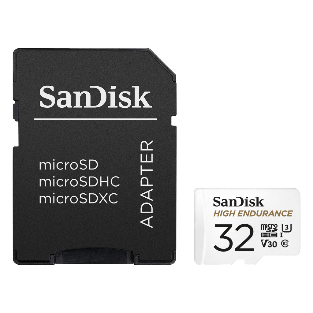 Sandisk Micro SDHC High Endurance 32GB 100MB/s + Adapter bestellen