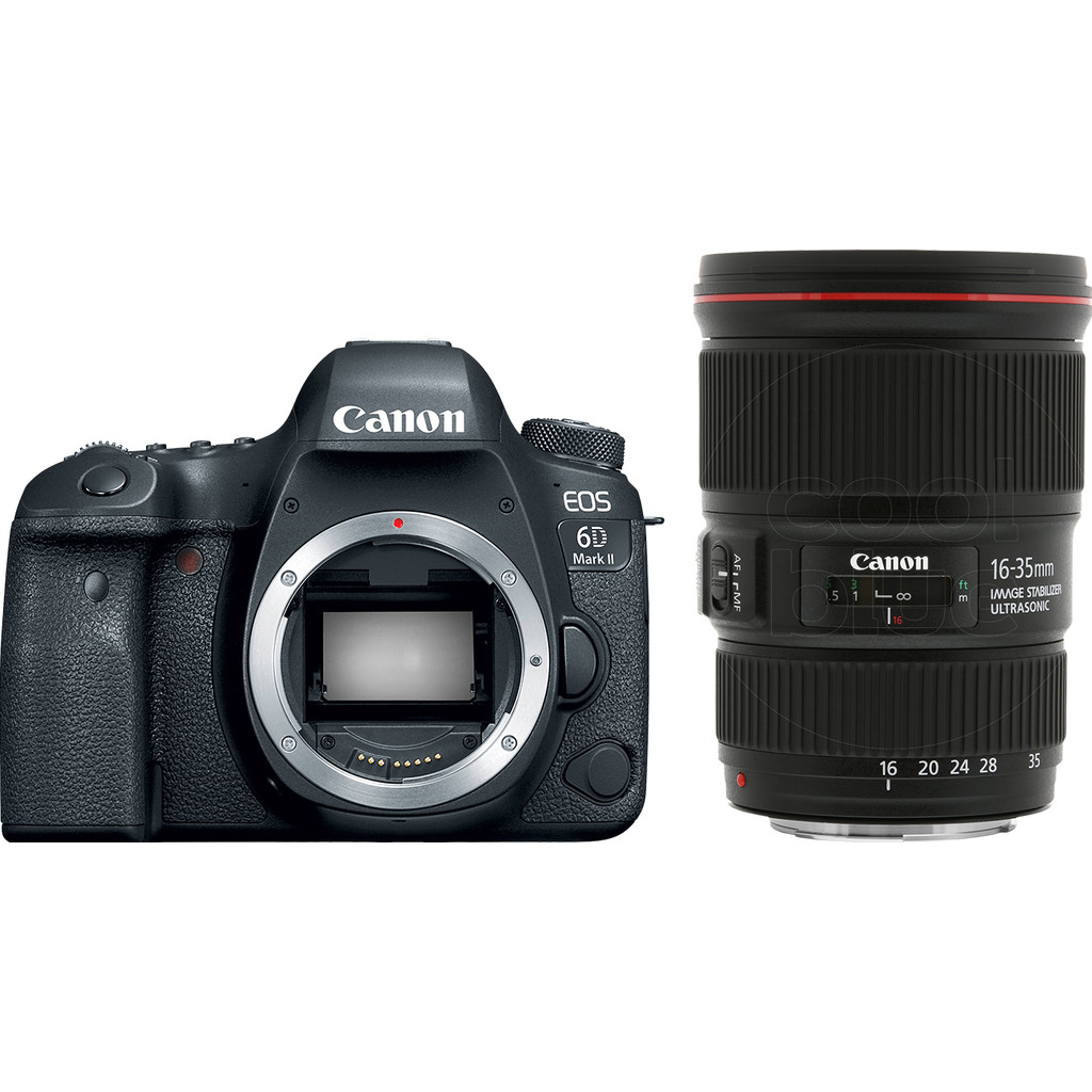 Canon EOS 6D Mark II + EF 16-35mm f/4L IS USM bestellen